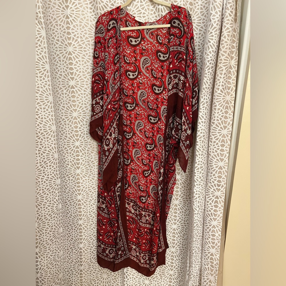 Free People Eternal Flame Maxi Kimono - Picture 4 of 9